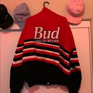 Dale earnhadt jr Budwiser Nascar Jacket